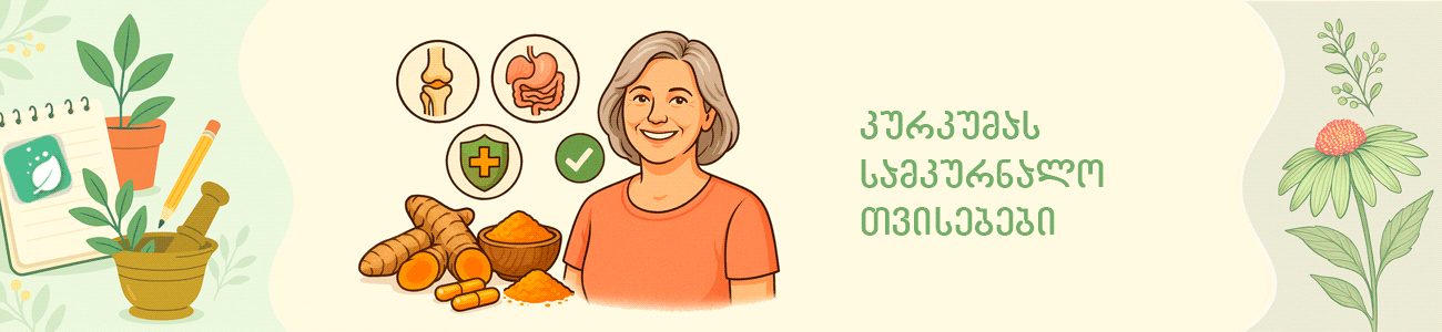 კურკუმას სამკურნალო თვისებები კურკუმას სამკურნალო თვისებები