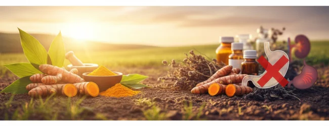 კურკუმინის უკუჩვენება