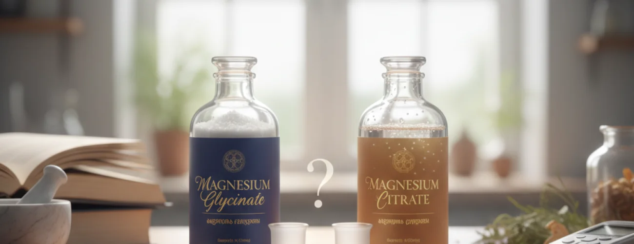 მაგნიუმის გლიცინატი და ციტრატი