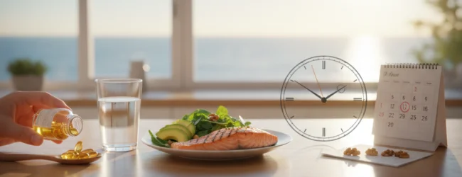 ომეგა 3 მიღების წესი