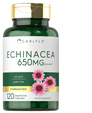 ექინაცეა 650 მგ მილიგრამი / 120 კაფსულა - იმუნიტეტისთვის