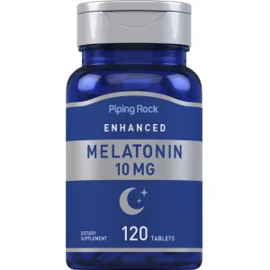 მელატონინი, 10 მგ, 120 ტაბლეტი