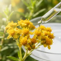 ჰელიქრიზინი-ის ბუნებრივი წყარო და ლაბორატორიული კვლევა