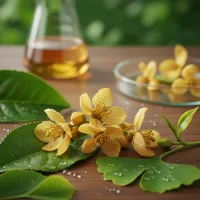 კამპფეროლი-ის ბუნებრივი წყარო და ლაბორატორიული კვლევა