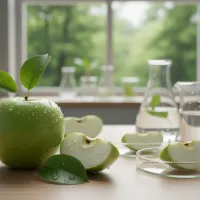 ვაშლმჟავა-ის ბუნებრივი წყარო და ლაბორატორიული კვლევა